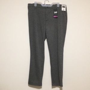 #37 Lee Women’s  Comfort Waist Knit Straight Leg Pants